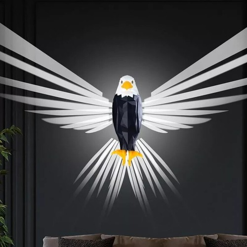 LED Bird Projection