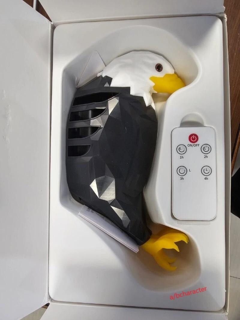 LED Bird Projection
