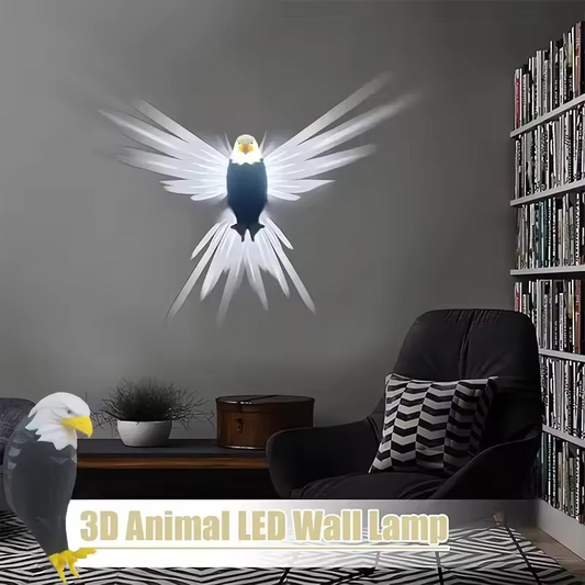 LED Bird Projection